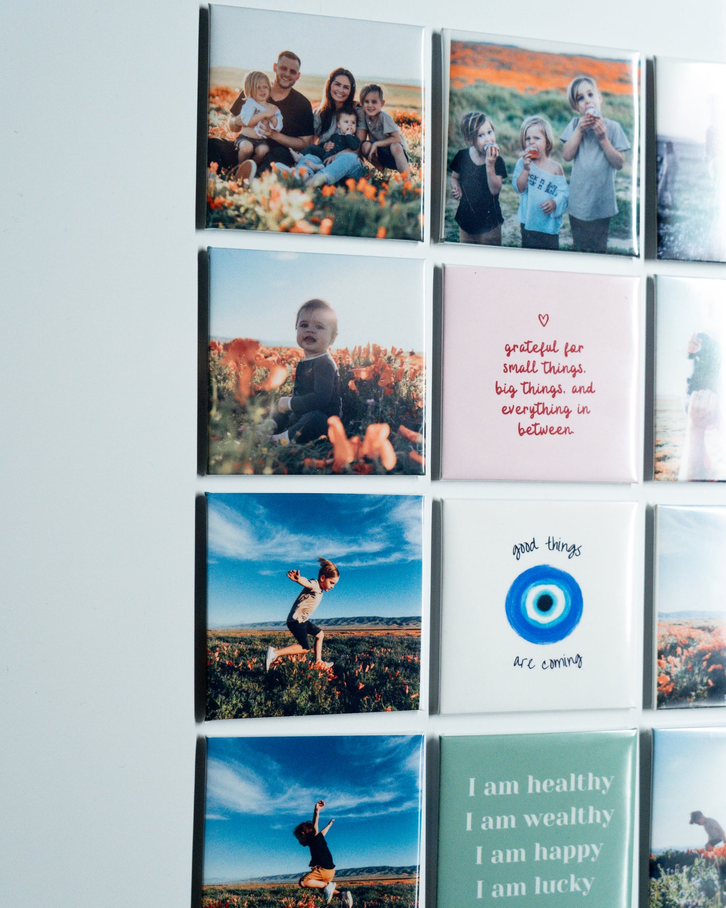 Personalized Photo Magnets - Set of 12