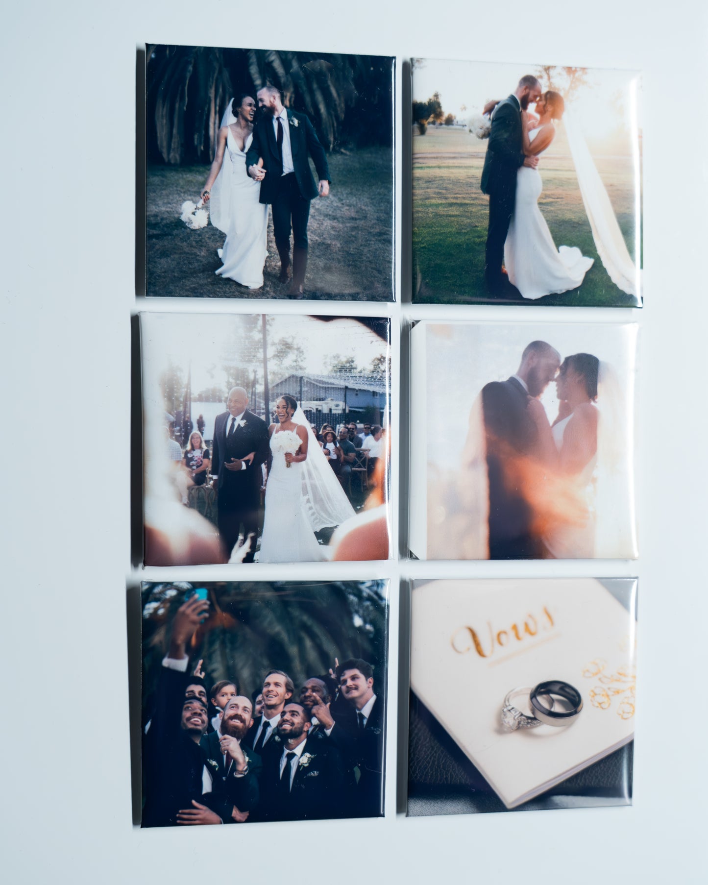 Personalized Photo Magnets - Set of 6