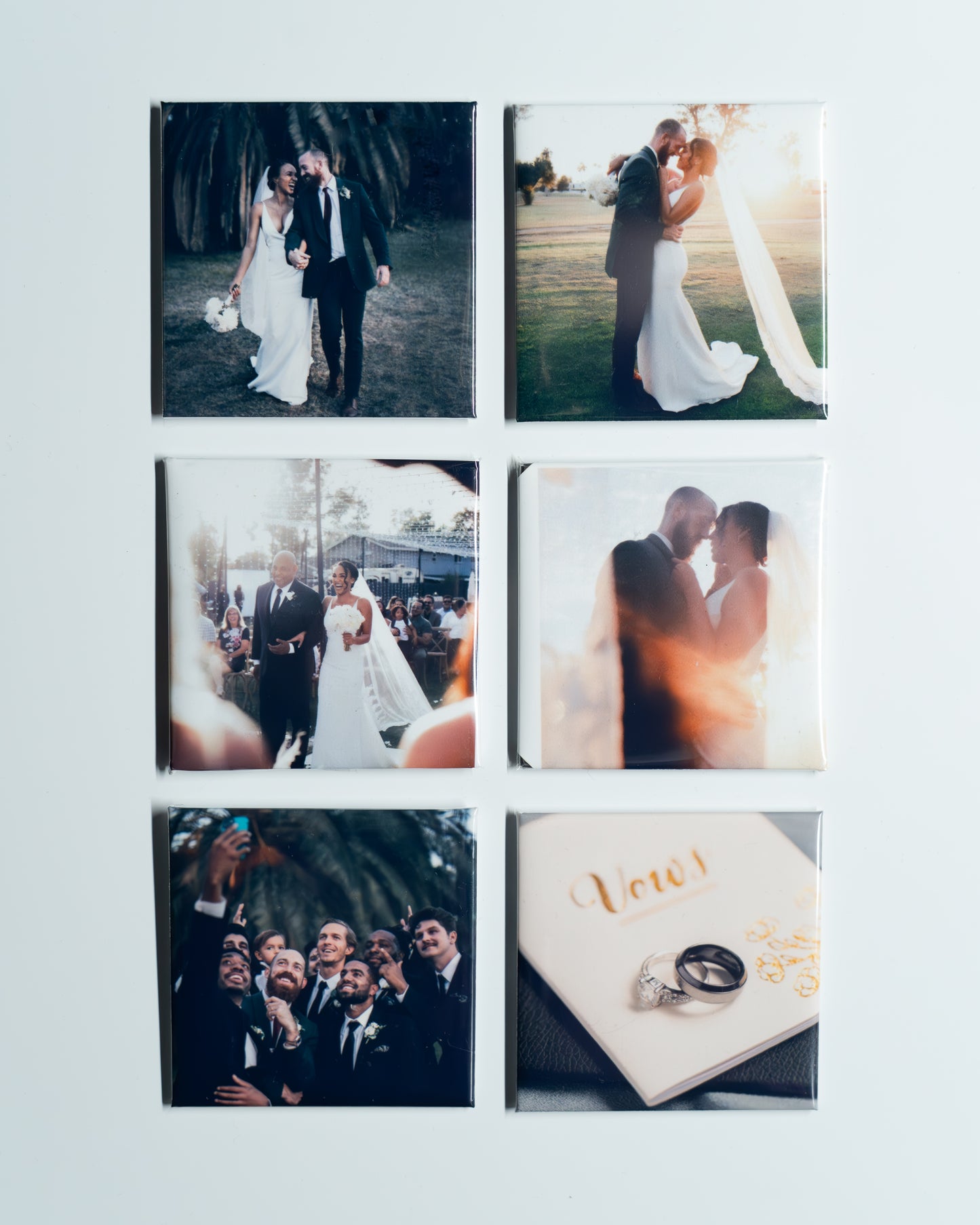 Personalized Photo Magnets - Set of 6