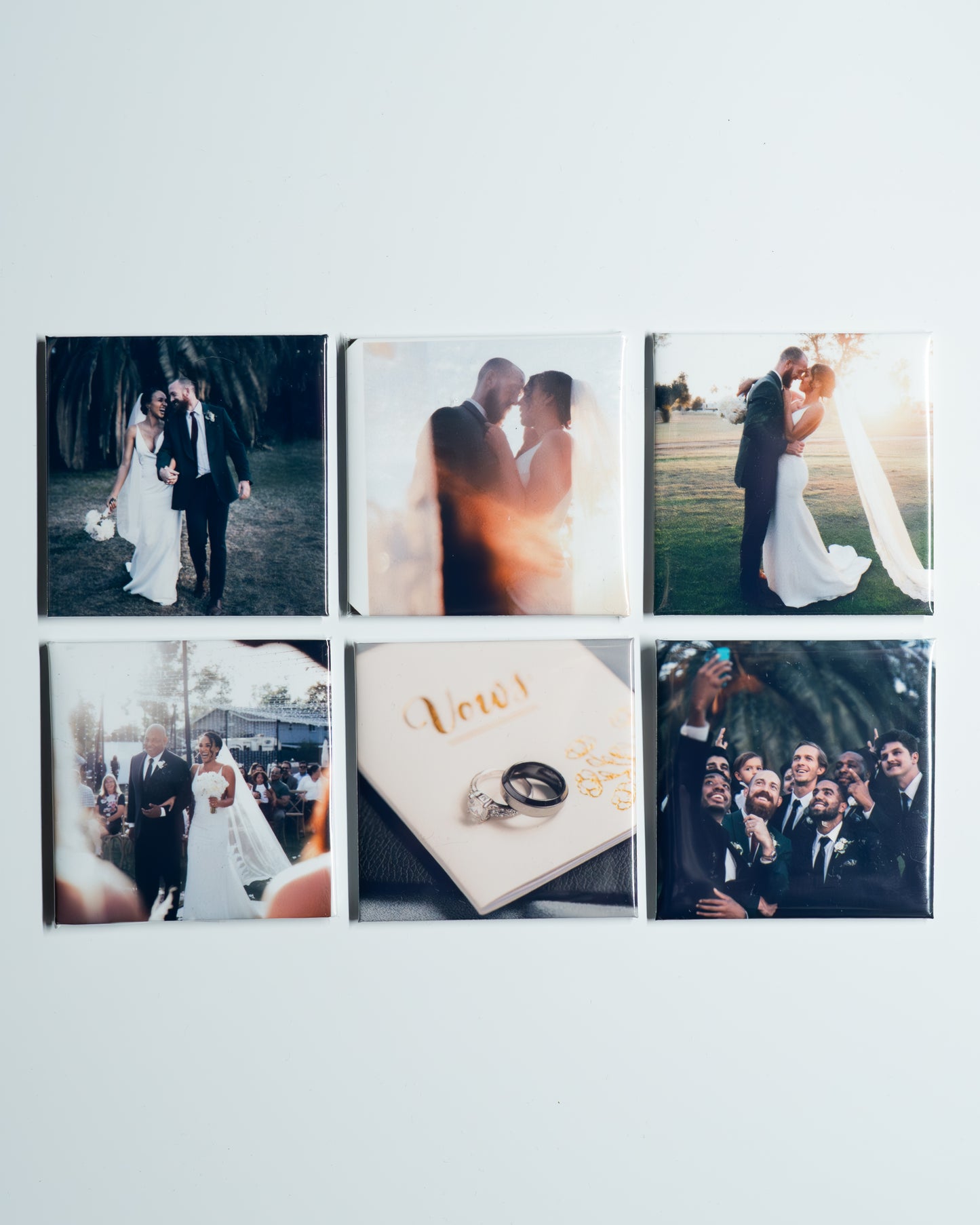 Personalized Photo Magnets - Set of 6