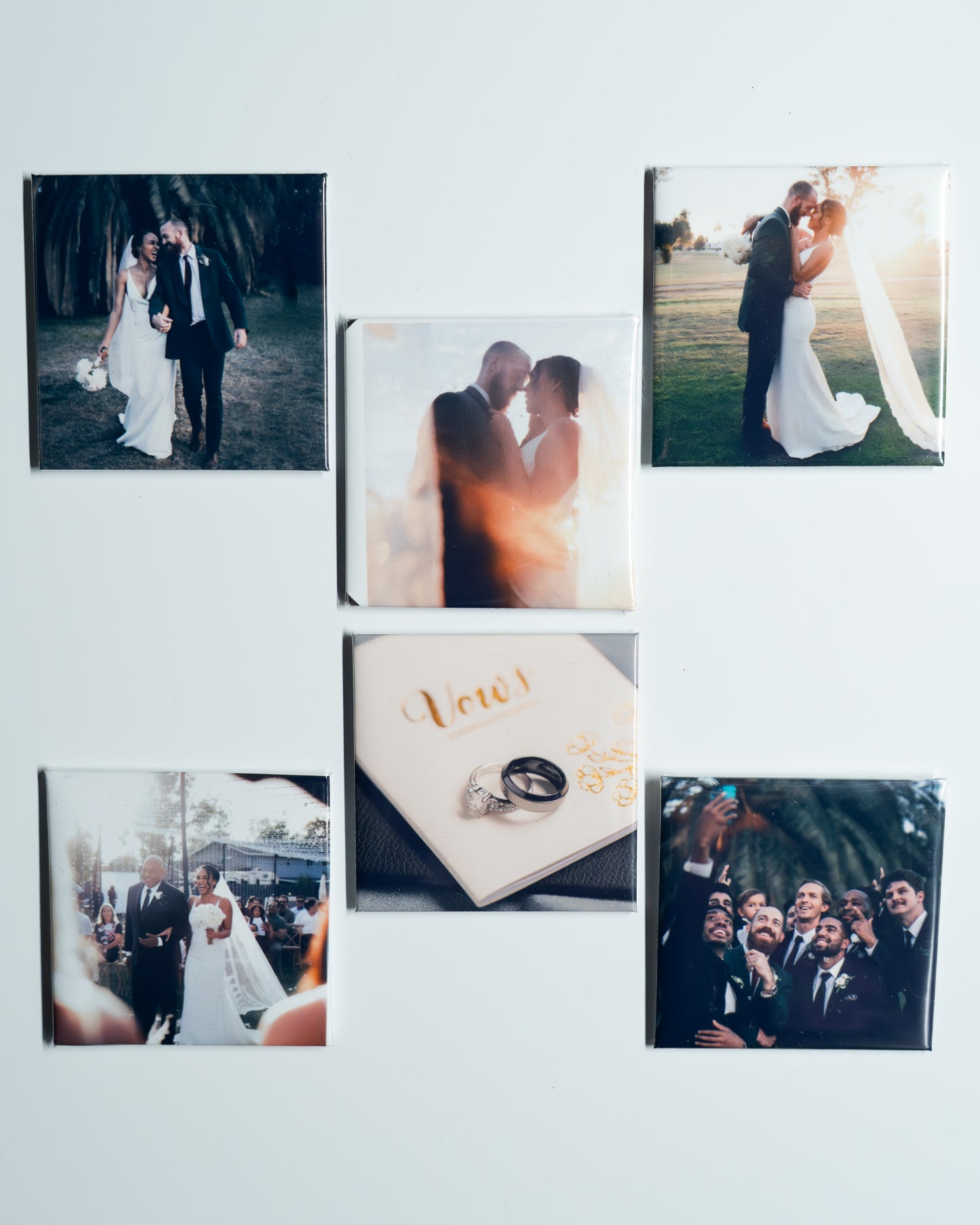 Personalized Photo Magnets - Set of 6
