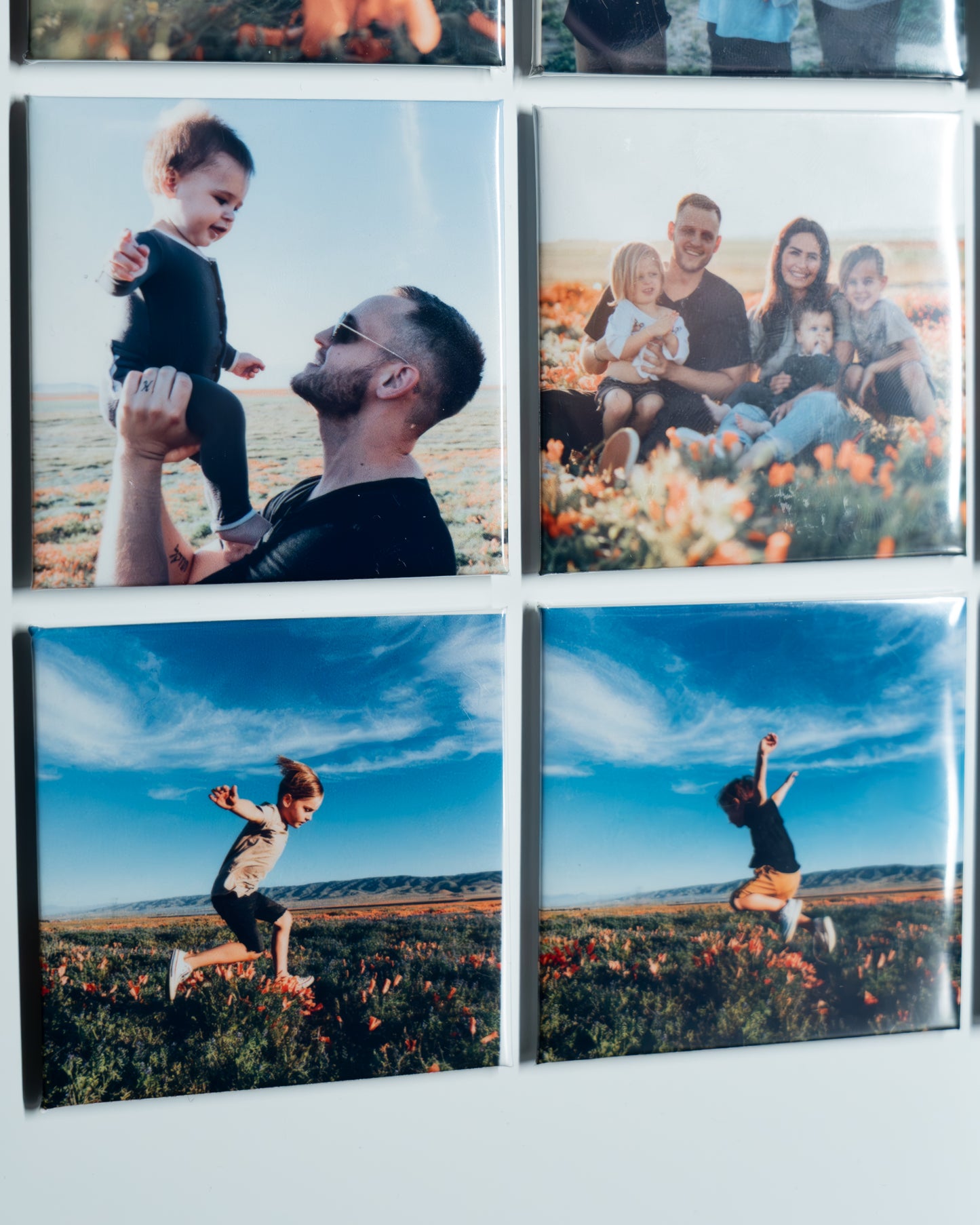 Personalized Photo Magnets - Set of 9